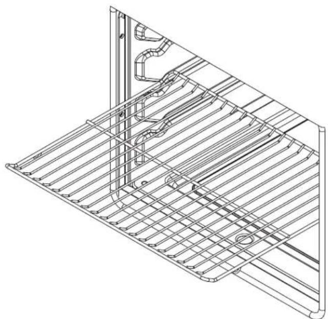 DANBY DRCA240BSS - Grilles du FOUR - 1