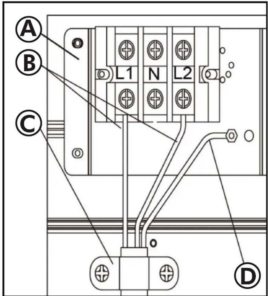 DANBY DRCA240BSS - Installation du CORDON d'alimentation à 3 FILS - 1
