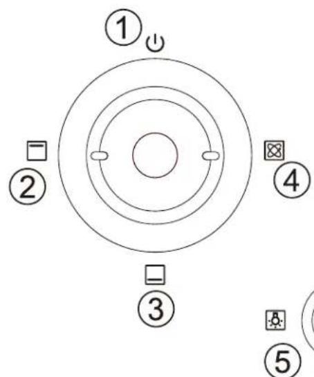 DANBY DRCA240BSS - CONTROLES DE COCCION DEL HORNO - 2