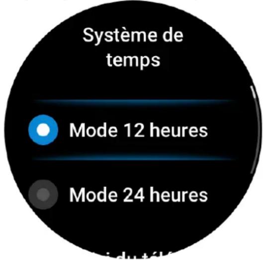 AMAZFIT Falcon - Format de l'heure - 1