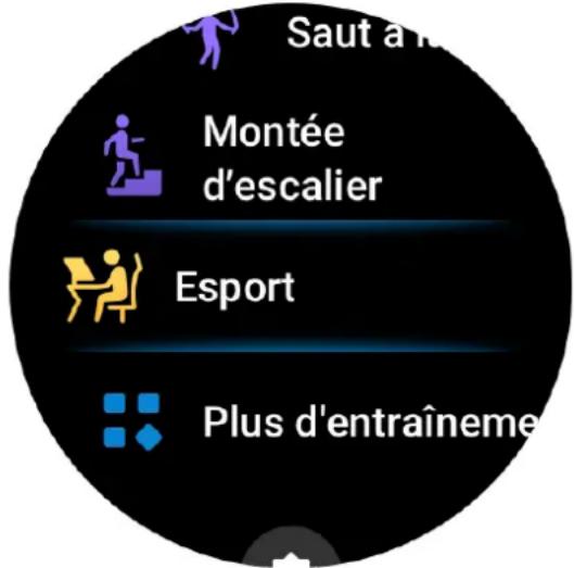 AMAZFIT Falcon - Liste d'entraînements - 2