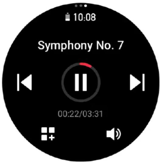 AMAZFIT Falcon - Changer de page pendant un entraînement - 2