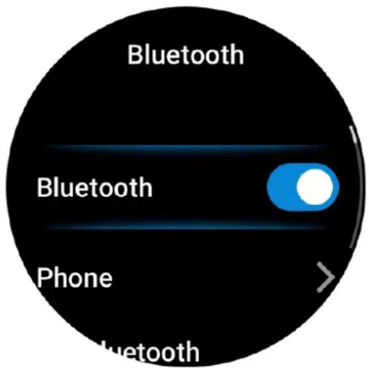 AMAZFIT Falcon - Paramètres bluetooth - 1