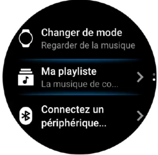 AMAZFIT Falcon - Lecture de la musique locale - 2