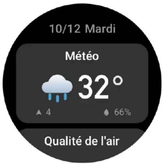 AMAZFIT Falcon - Cartes de raccourcis - 1