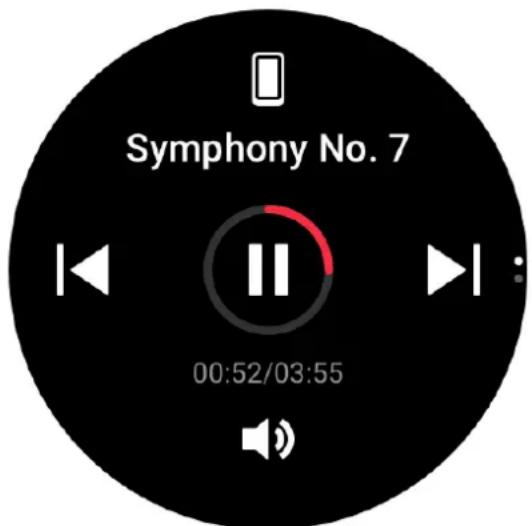 AMAZFIT Falcon - Télécommande musicale : - 1
