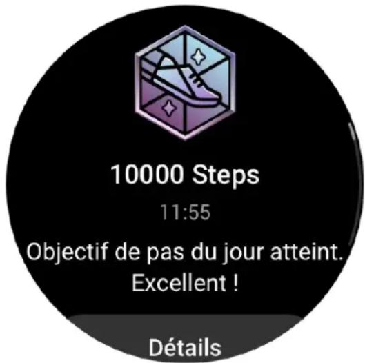 AMAZFIT Falcon - Notifications des objectifs - 1