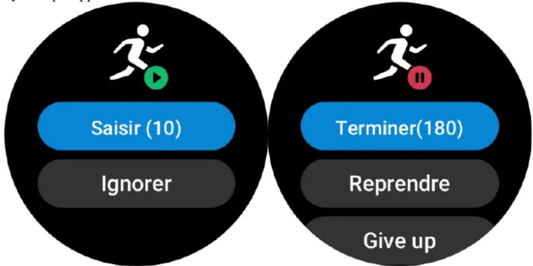 AMAZFIT Falcon - Identification automatique de l'entraînement - 1