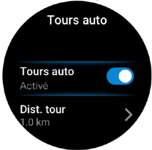 AMAZFIT Falcon - Auto lap (circuit automatique) - 1