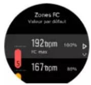 SUUNTO 9 Peak Pro - Définir la FC maxi. - 1