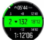 SUUNTO 9 Peak Pro - Utilisation des zones FC pendant l'exercice - 3