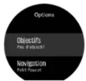 SUUNTO 9 Peak Pro - Utilisation des objectifs pendant l'exercice - 1