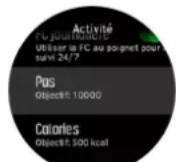 SUUNTO 9 Peak Pro - Objectifs d'activité - 1