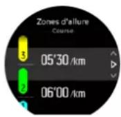 SUUNTO 9 Peak Pro - Définir les zones d'allure - 1