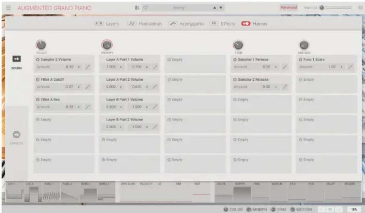 Arturia Augmented GRAND PIANO - Macros - 1