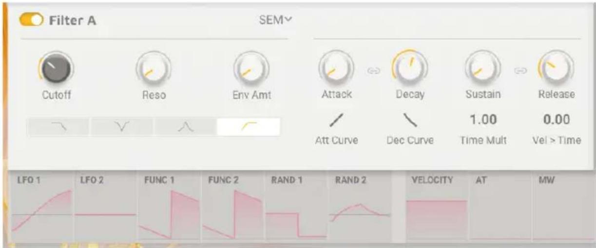 Arturia Augmented GRAND PIANO - Le filtre - 1