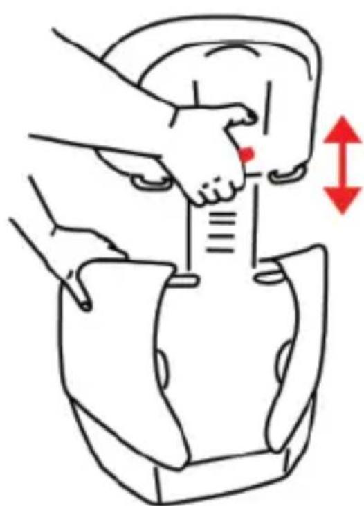 Osann Lupo Isofix - Adjust the headrest height - 1