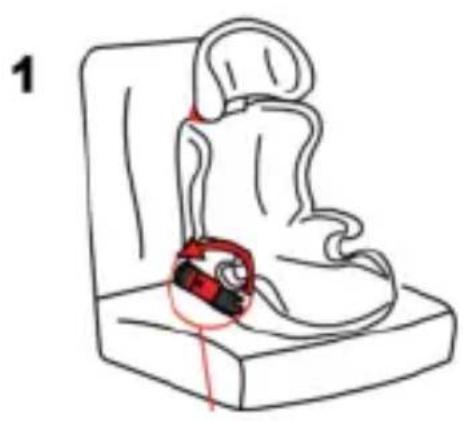 Osann Lupo Isofix - Fitti ng the car seat for 15-36 kg with Isofi x - 1