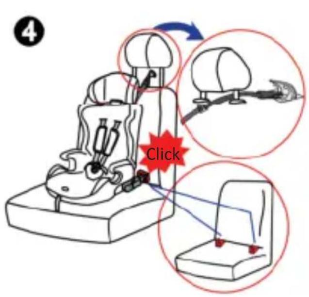 Osann Lupo Isofix - Fitti ng the car seat for 9-18 kg - 4