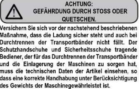 NUOVA SIMONELLI Oscar II - ACHTUNG: GEFÄHRDUNG DURCH STOSS ODER QUETSCHEN. - 1