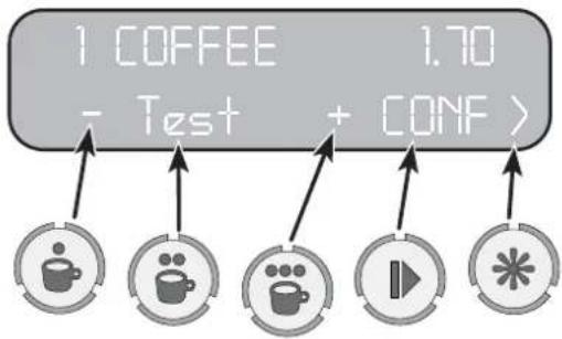 NUOVA SIMONELLI Mythos 1 - PROGRAMMING OF GRIND TIME - 7