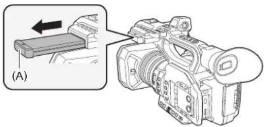 PANASONIC HCX2E - Tirez l'écran LCD dans la direction indiquée sur l'illustration. - 1