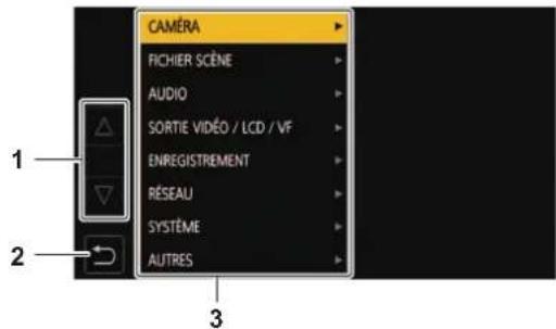 PANASONIC HCX2E - Appuyer sur la touche. - 1