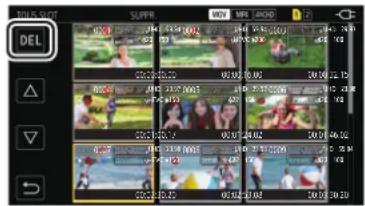PANASONIC HCX2E - Supprime le clip. - 1