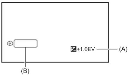 PANASONIC HCX2E - Niveau AE (compensation de l'exposition) - 1