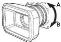 PANASONIC HCX2E - BAGUE diaphragme - 1