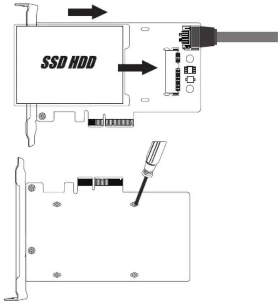 Tripp Lite PCEU2PX4 - Installation d'un lecteur hdd/ssd - 1