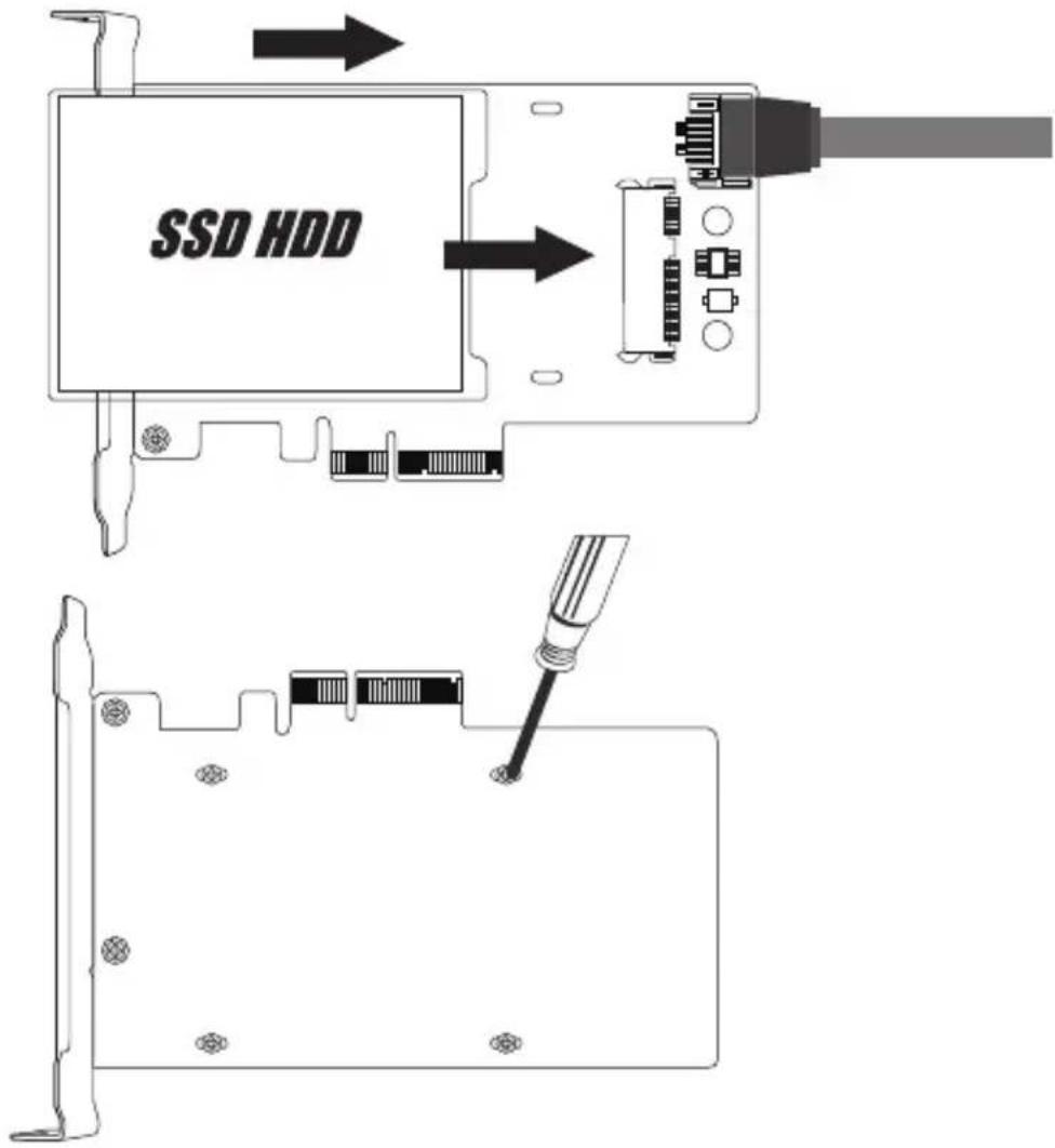 Tripp Lite PCEU2PX4 - Установка жесткого диска HDD/SSD - 1