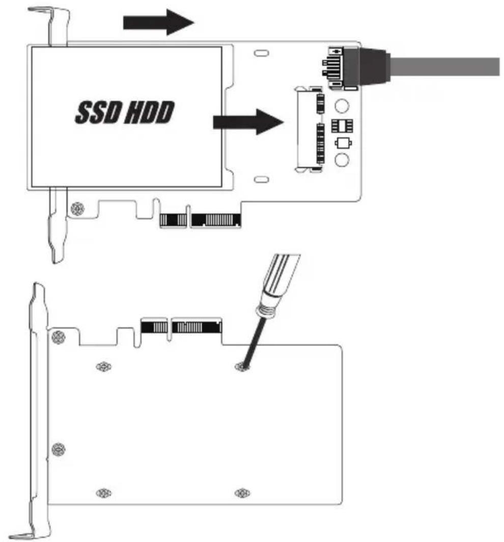 Tripp Lite PCEU2PX4 - Instalación de una Unidad HDD/SSD - 1