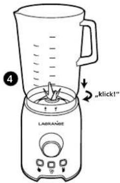 LAGRANGE Blender 609010 - GERÄTEBESCHREIBUNG - 3