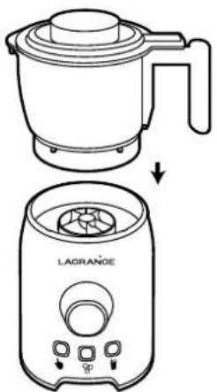 LAGRANGE Blender 609010 - Moulin à grains - 1