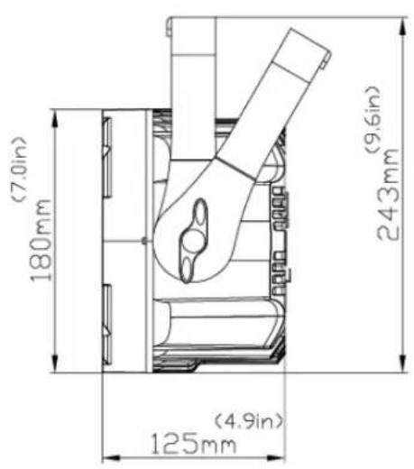 (7.0in) 180mm (9.6in) 243mm (4.9in) 125mm