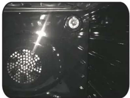 CANDY FCNE886X WIFI - CHANGING THE BULB - 3