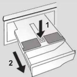 CANDY CS1282DW4S - FÜR MODELLE MIT AUTOMATISCHEM FLÜSSIGWASCHMITTEL- UND WEICHSPÜLER-DOSIERSYSTEM - 1