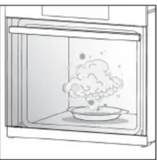 CANDY FIDC B605 L - Comment utiliser le récipient à VAPEUR pour les fonctions de cuisson à la VAPEUR - 4