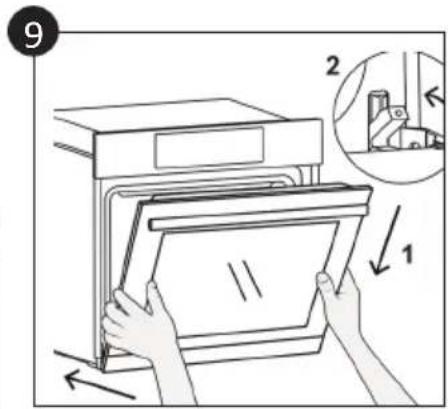 CANDY FIDC B605 L - VERWIJDERING EN REINIGING VAN ROOSTERS - 9