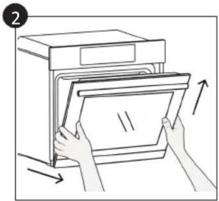 CANDY FIDC B605 L - BORTTAGNING OCH RENGÖRING AV SIDORÄCKEN - 2