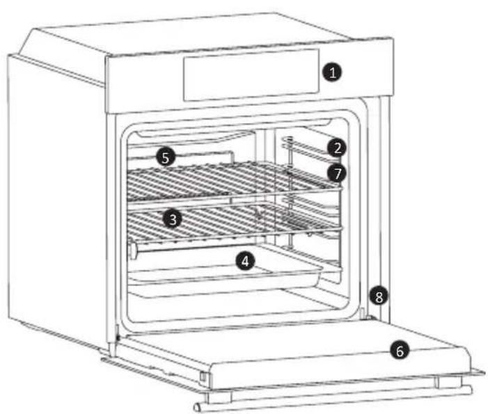 CANDY FIDC B605 L - Produktbeskrivning - 1