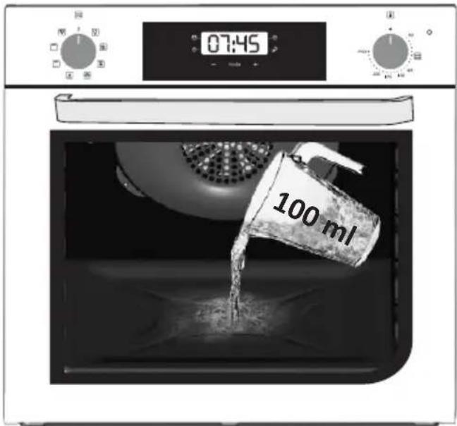 CANDY FIDC B605 L - Changer l'ampoule (en fonction du modèle de four.) - 9