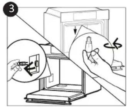 CANDY FIDC B605 L - Changing the Bulb (A seconda del modello del forno.) - 3
