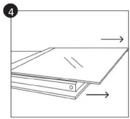 CANDY FIDC B605 L - OHJEET SIVUTELINEIDEN POISTAMISEKSI JA PUHDISTAMISEKSI - 4