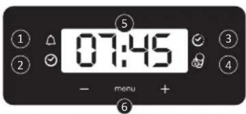 CANDY FIDC B605 L - Näytön kuvaus (Uunimallista riippuen.) - 8