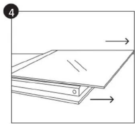 CANDY FIDC B605 L - BORTTAGNING OCH RENGÖRING AV SIDORÄCKEN - 4