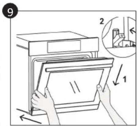 CANDY FIDC B605 L - Drahtgestelle entfernen und reinigen - 9