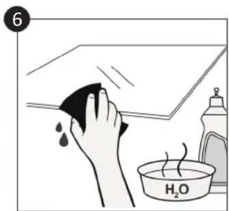 CANDY FIDC B605 L - Démontage et nettoyage des supports lateraux - 6