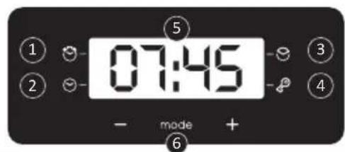 CANDY FIDC B605 L - Drziak na plech - 8